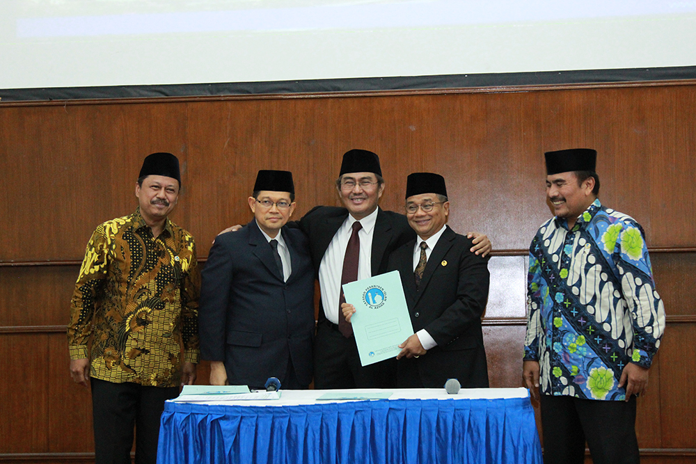 Inauguration Ceremony of The New UAI Rector,  Dr. Ir. Asep Saepudin M.Sc.