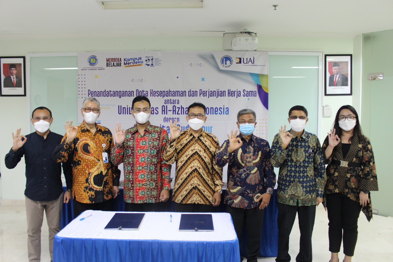 University Al-Azhar Indonesia Emphasized Cooperation Program Of Merdeka Belajar Kampus Merdeka (MBKM) With University Of Budi Luhur