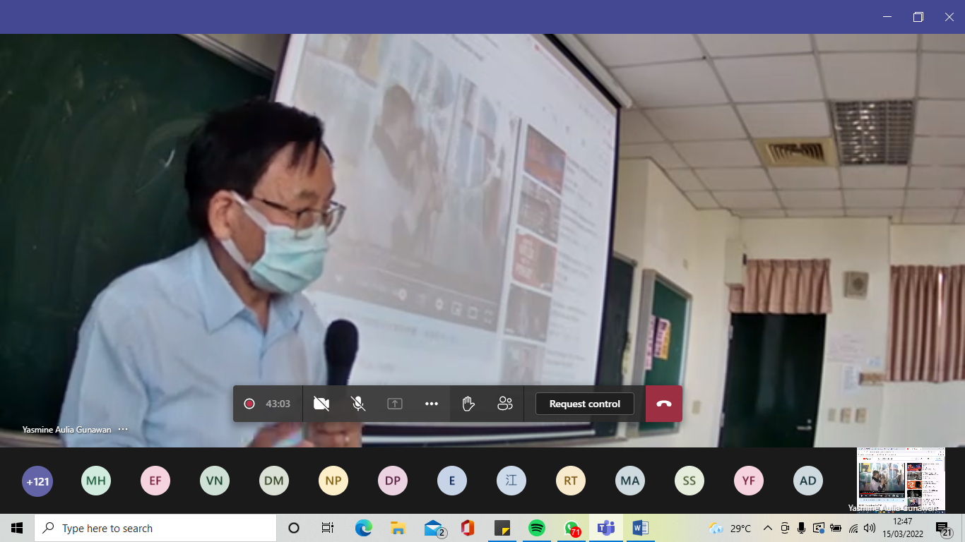 “We Started The Class With TED Talk To Broaden Our Horizon” Stated UAI Students Who Participated In Asia University Taiwan Spring Semester Virtual Exchange Program