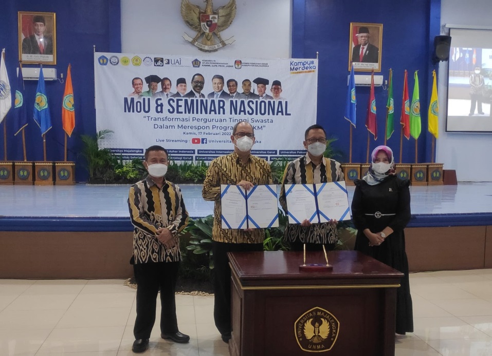 UAI Participated in National Seminar and Signed MoU with University of Majalengka