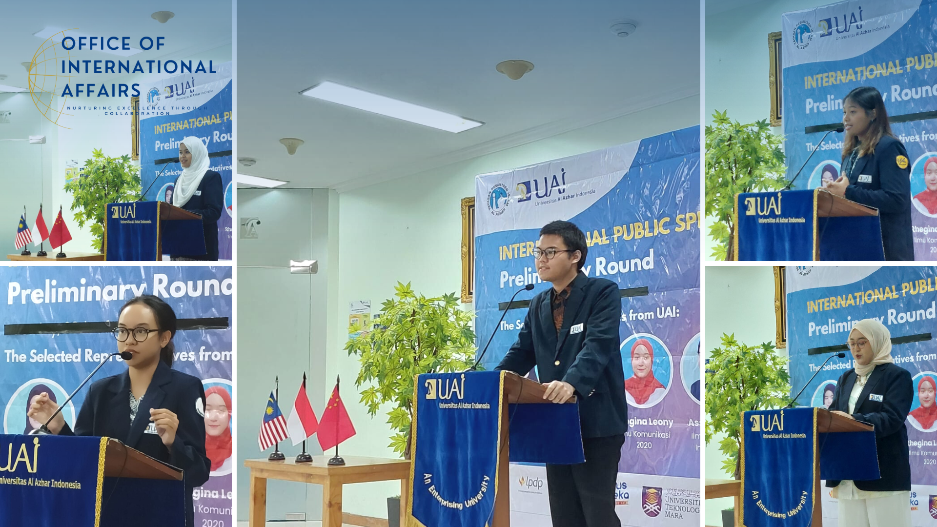 UAI’s Preliminary Round for International Public Speaking Competition 2023: Where Cultural Diversity is Seen from Racial and Ethnic, Socioeconomic, Geographic, and Academic Backgrounds