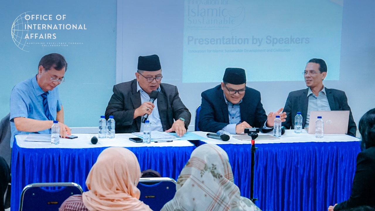 International Seminar: Innovation for Islamic Sustainable Development and Civilization and MoU Signing between the Indonesian Inclusive Blue-Green Economy Foundation and UAI
